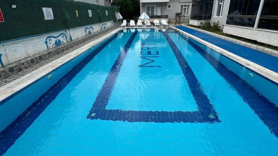 HAVUZLU SİTEDE EN UYGUN 1+1 DAİRE,YAZ-KIŞ OTURUMA UYGUN