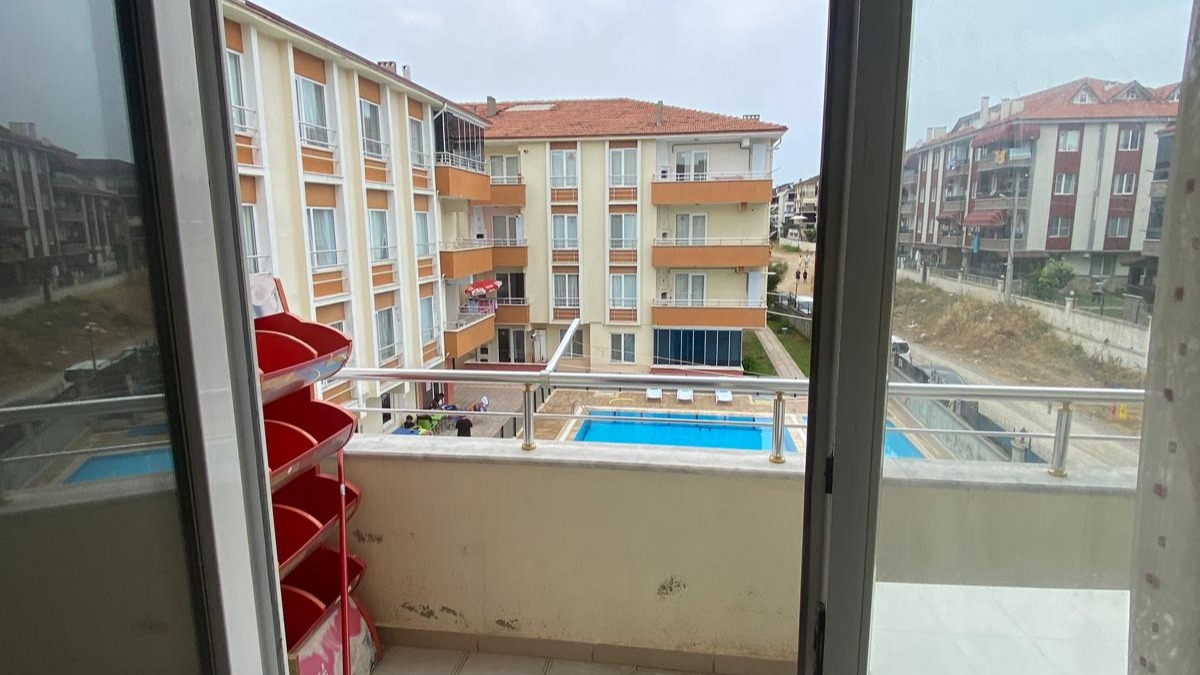 Havuzlu sitede aileye kiralık 2+1 daire